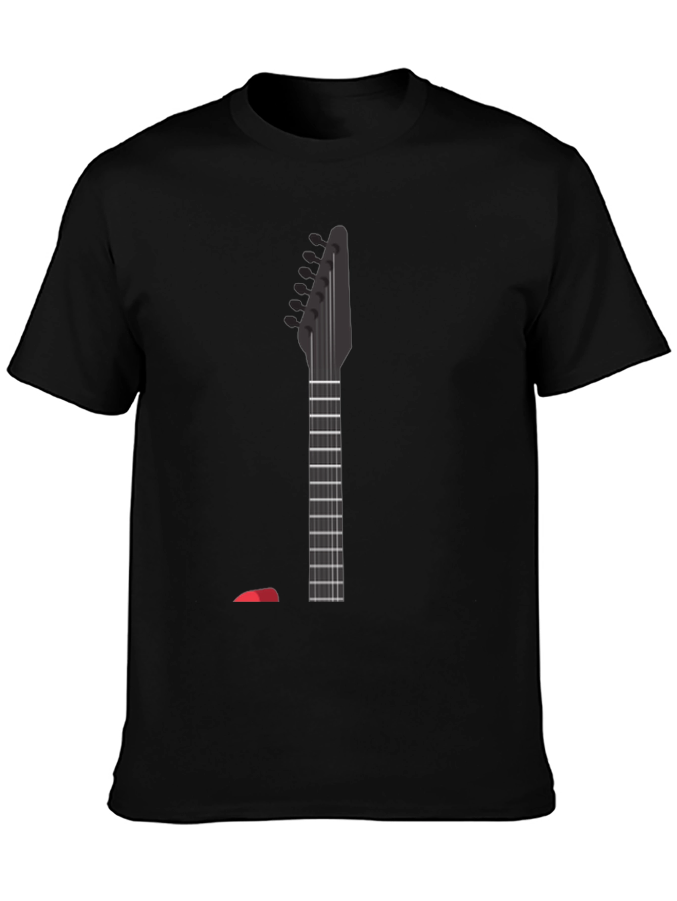 Guitar Neck Graphic Tee - Rock On!
