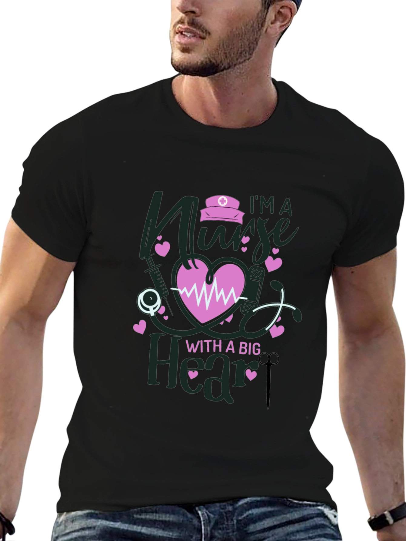 Nurse With a Big Heart T-Shirt