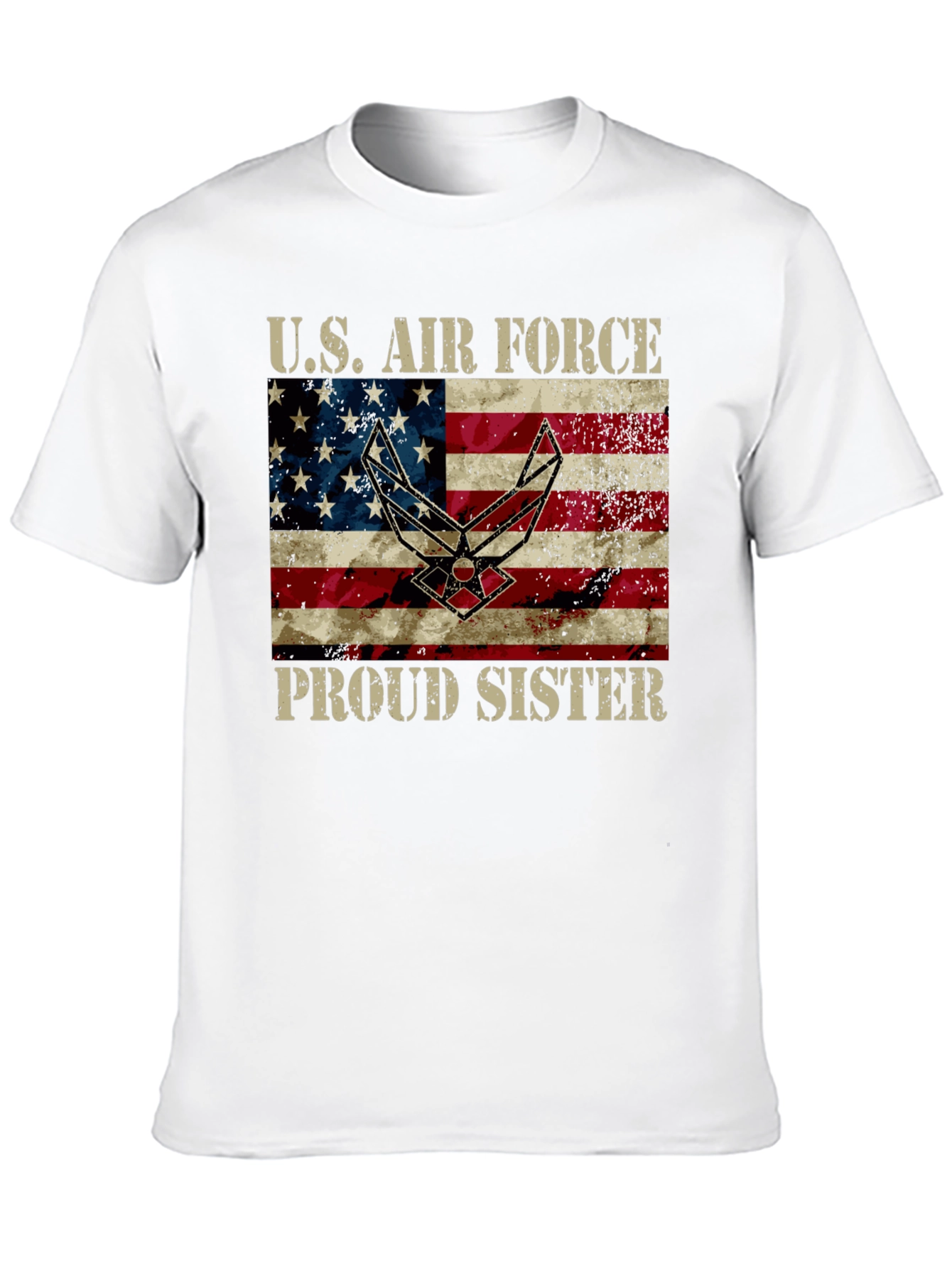 US Air Force Proud Sister Graphic Tee
