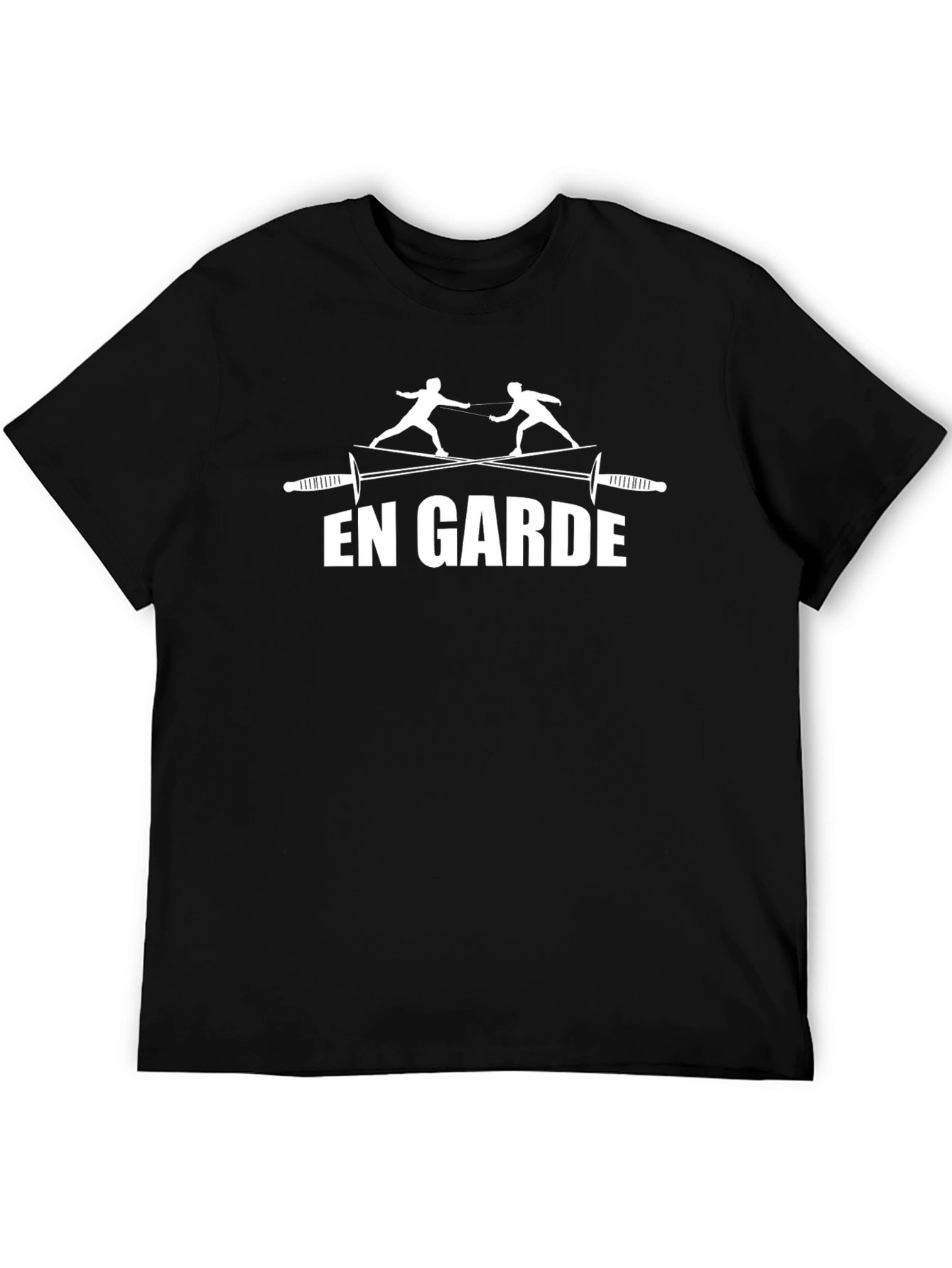 En Garde Fencing T-Shirt - Black