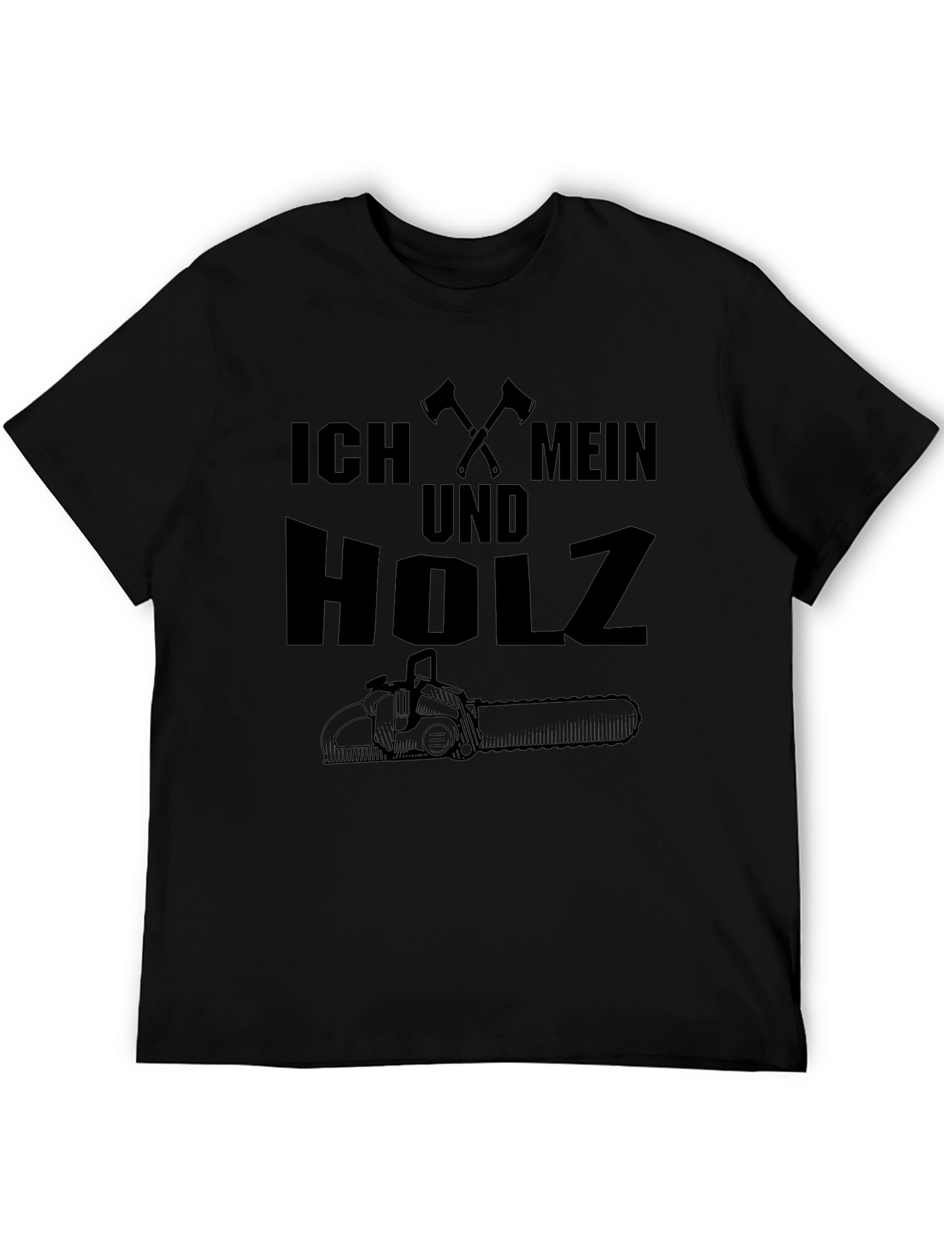 Ich Mein Und Holz Lumberjack T-Shirt
