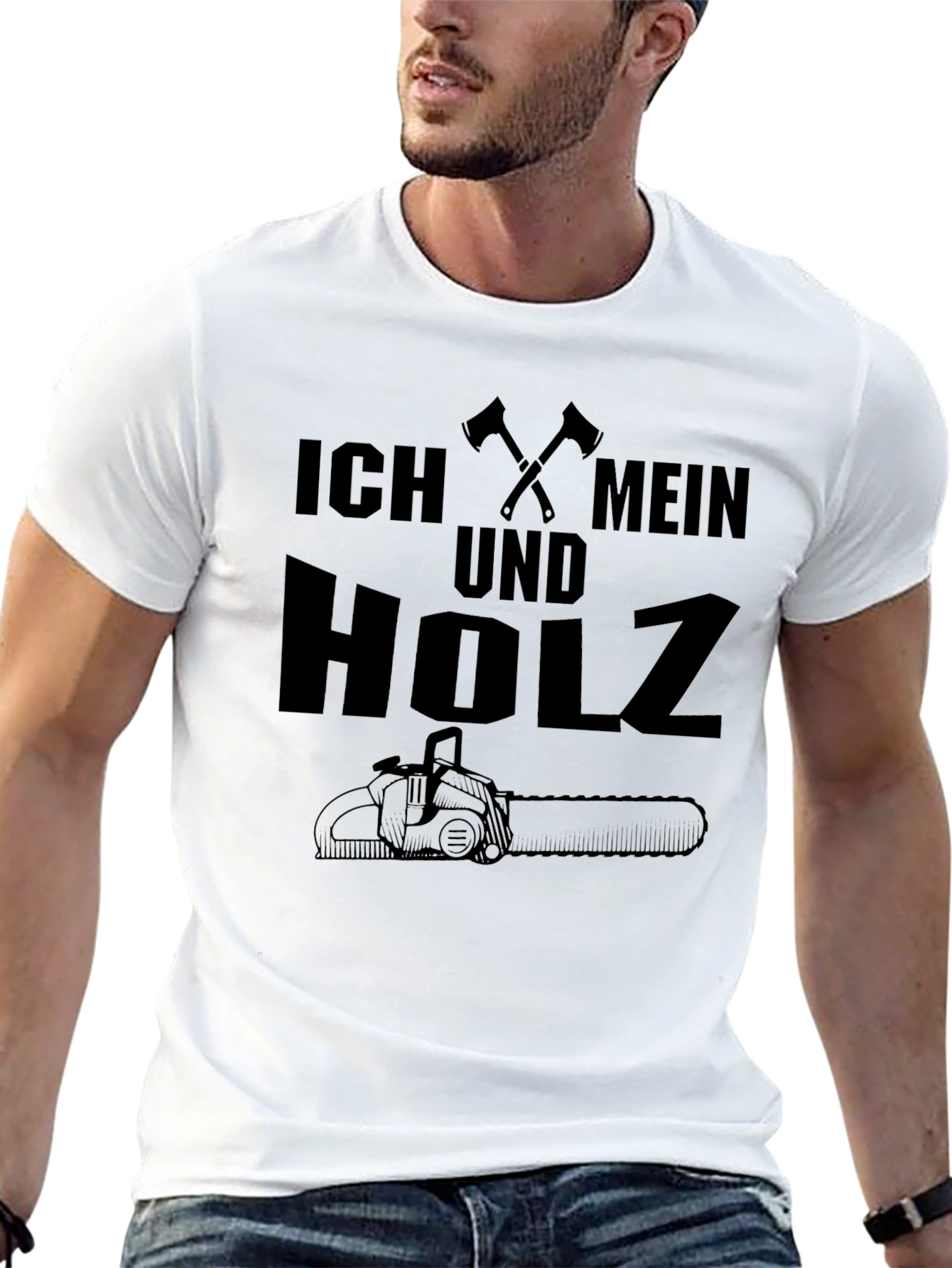 Ich Mein Und Holz Lumberjack T-Shirt