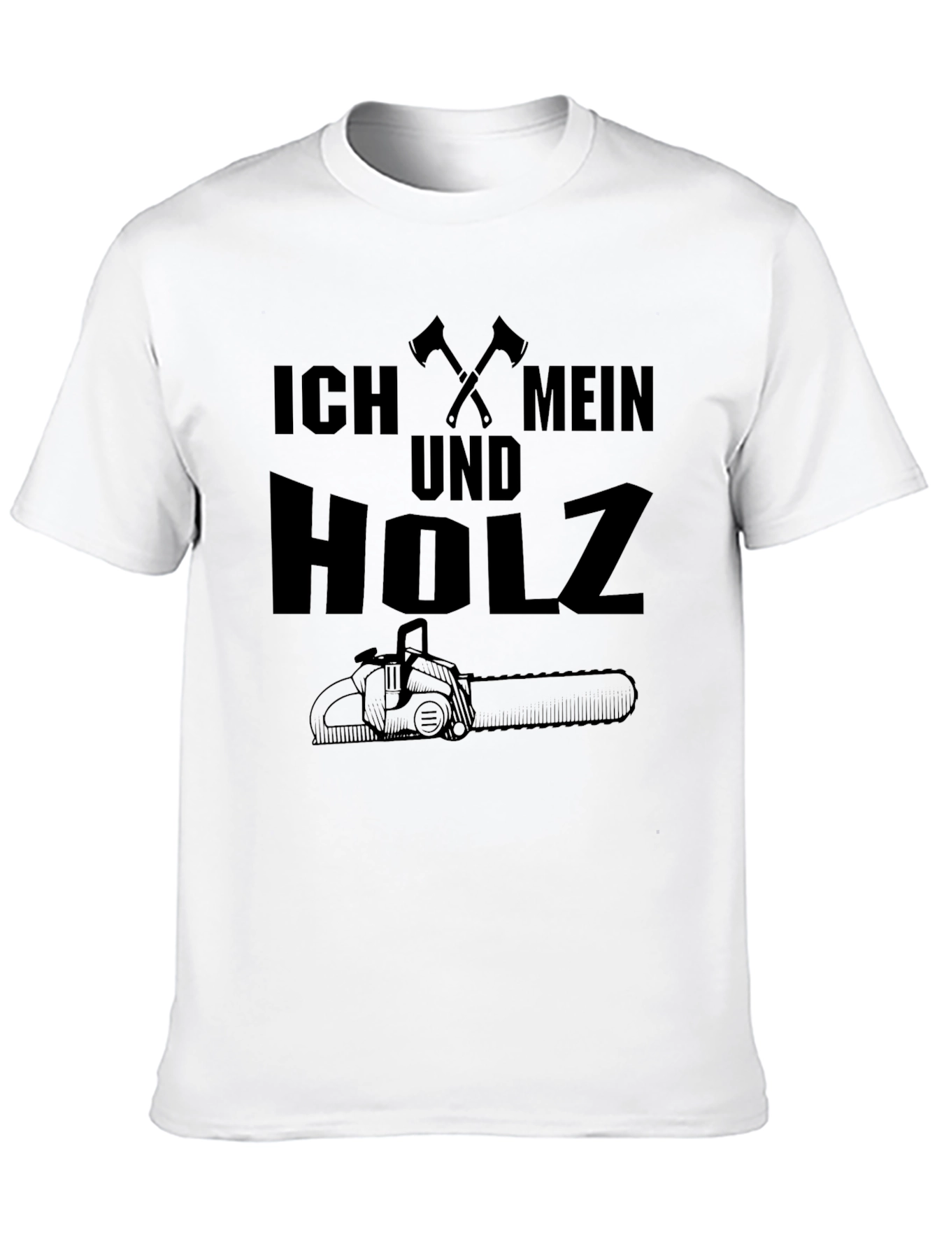 Ich Mein Und Holz Lumberjack T-Shirt