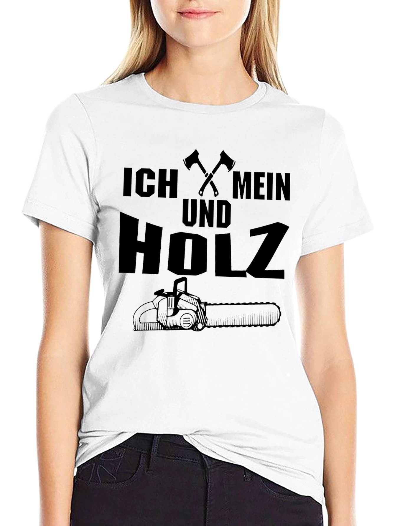 Ich Mein Und Holz Lumberjack T-Shirt