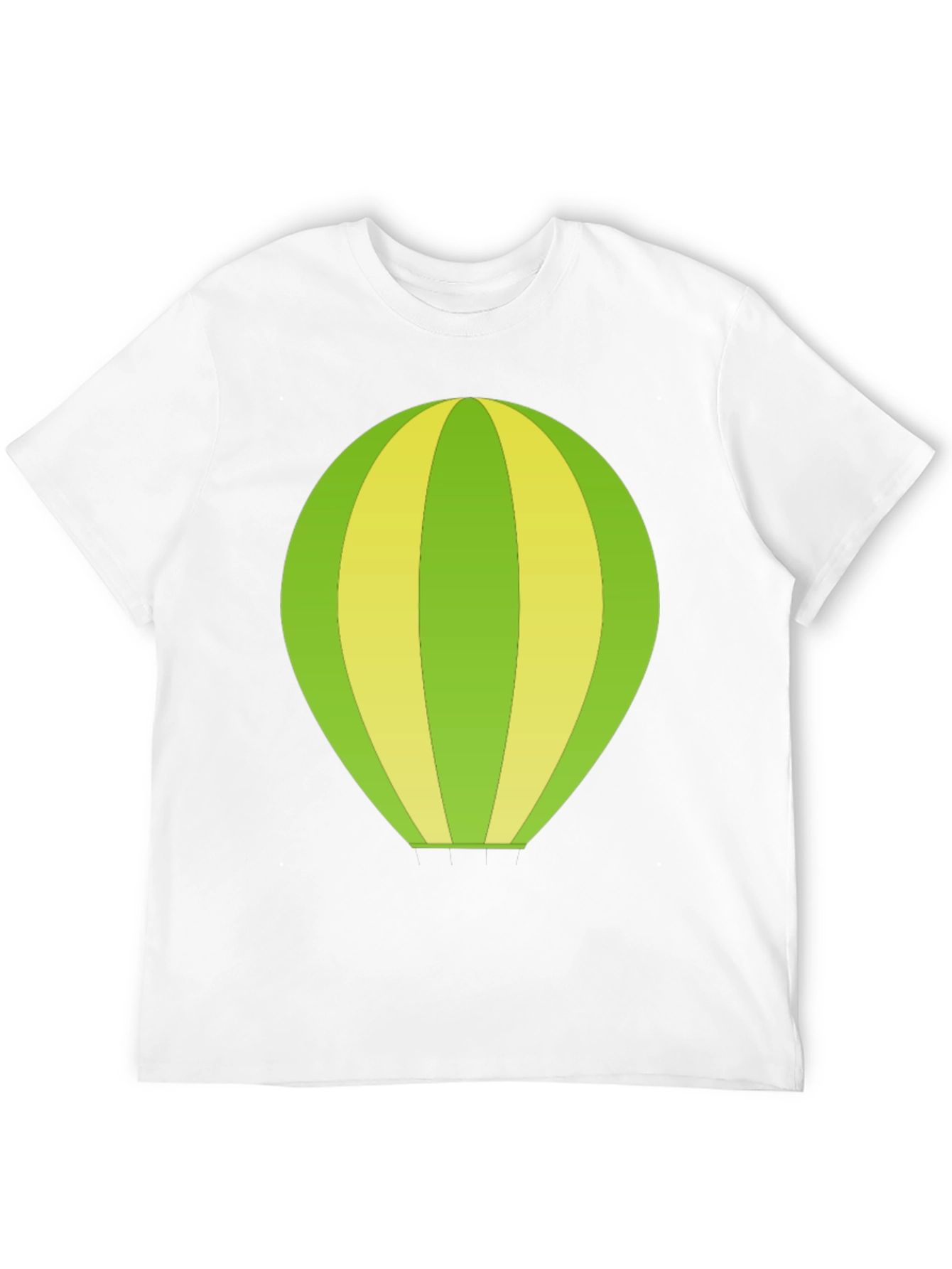 Lime Balloon Graphic T-Shirt - Casual Style