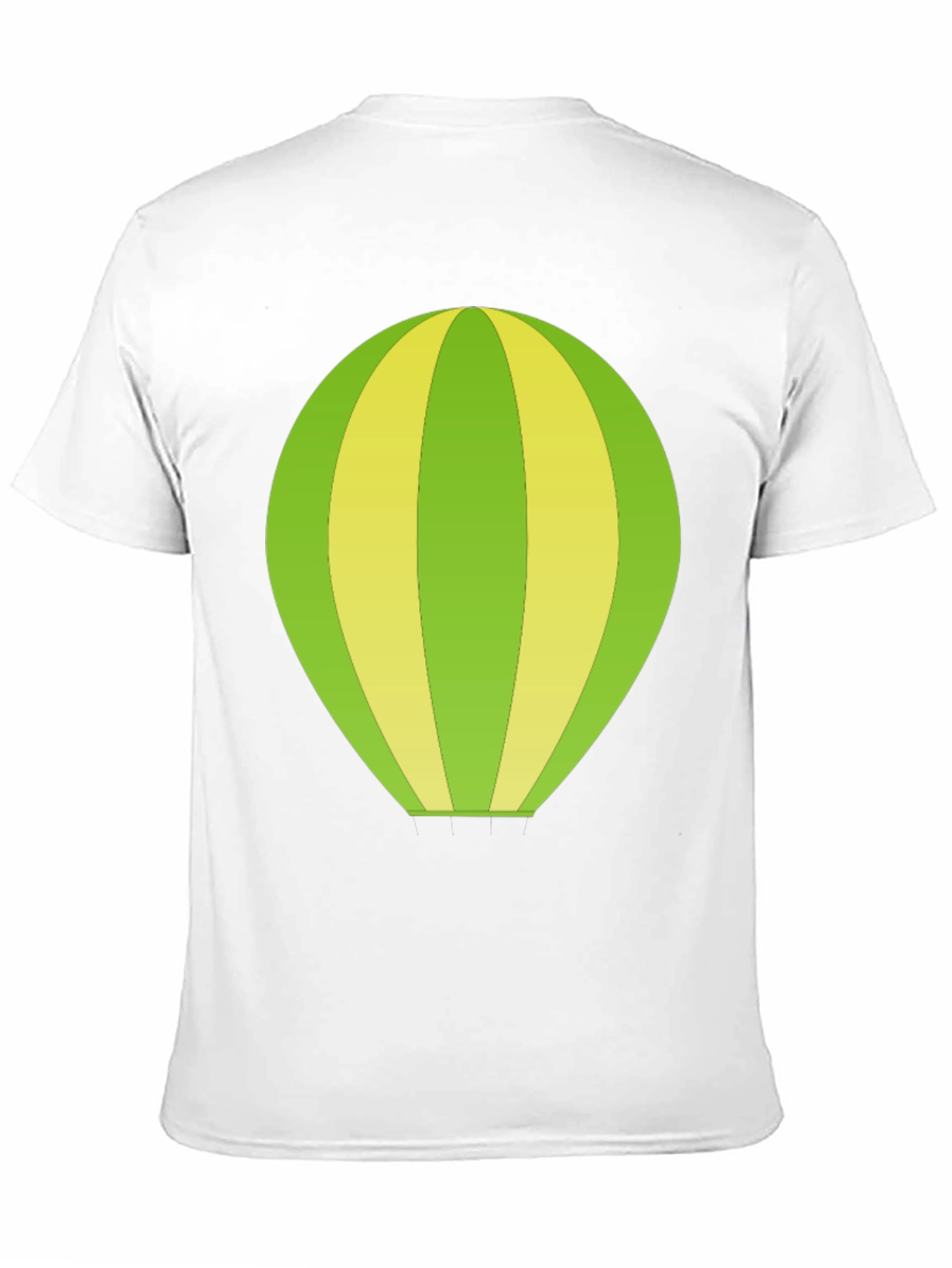 Lime Balloon Graphic T-Shirt - Casual Style