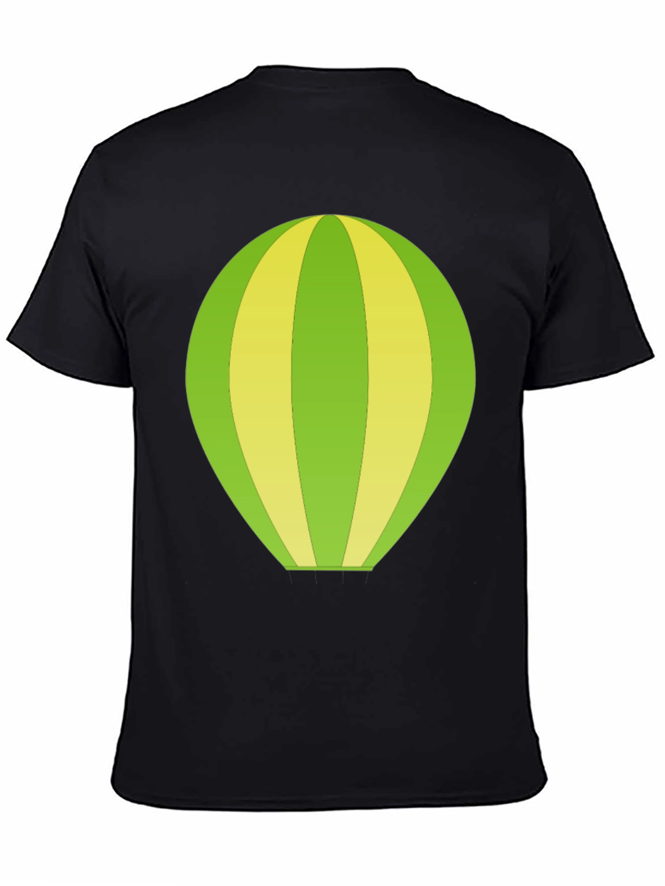 Lime Balloon Graphic T-Shirt - Casual Style