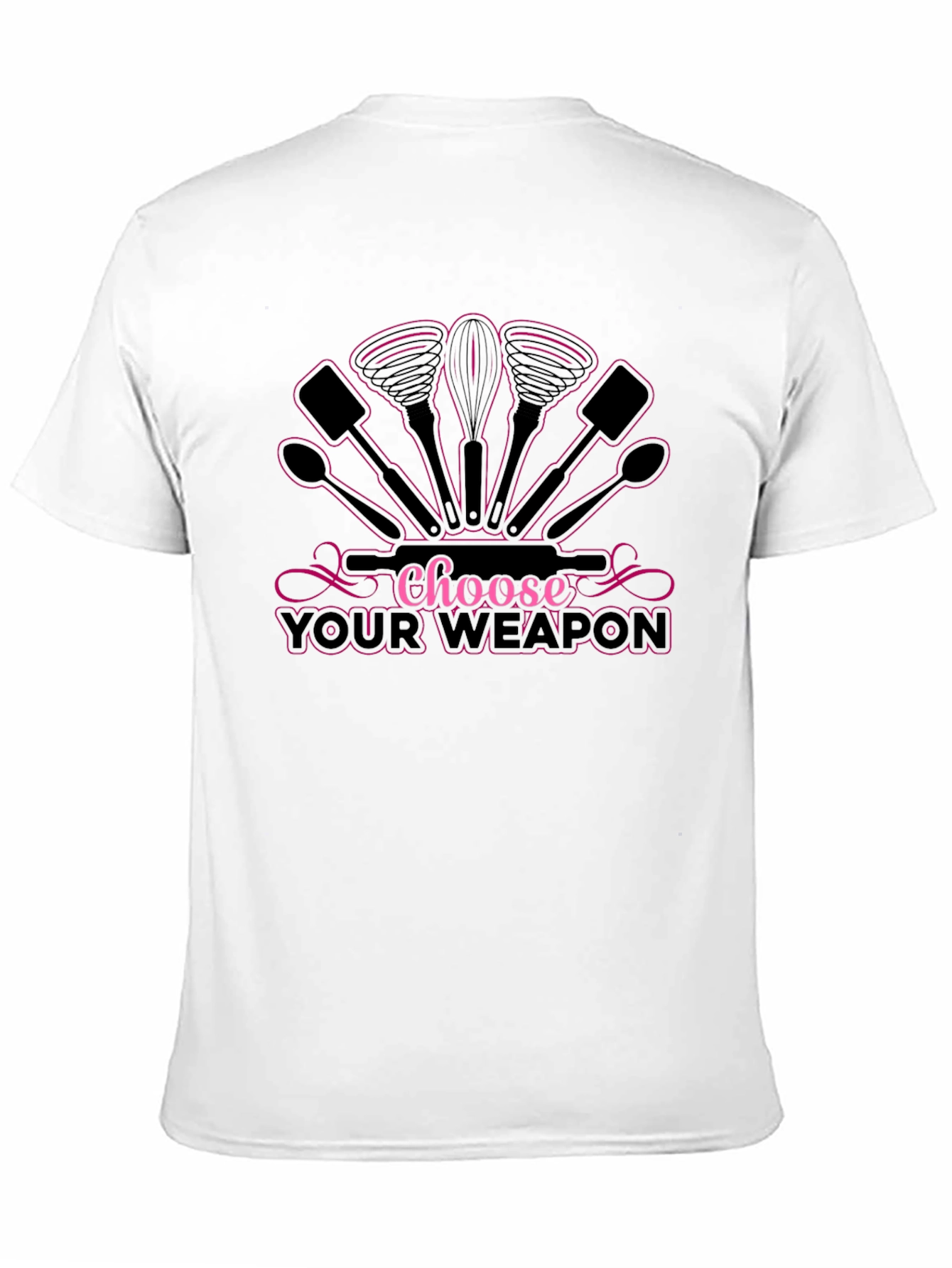 Choose Your Weapon Chef T-Shirt