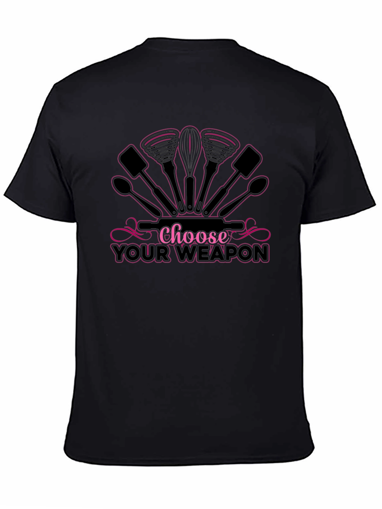 Choose Your Weapon Chef T-Shirt