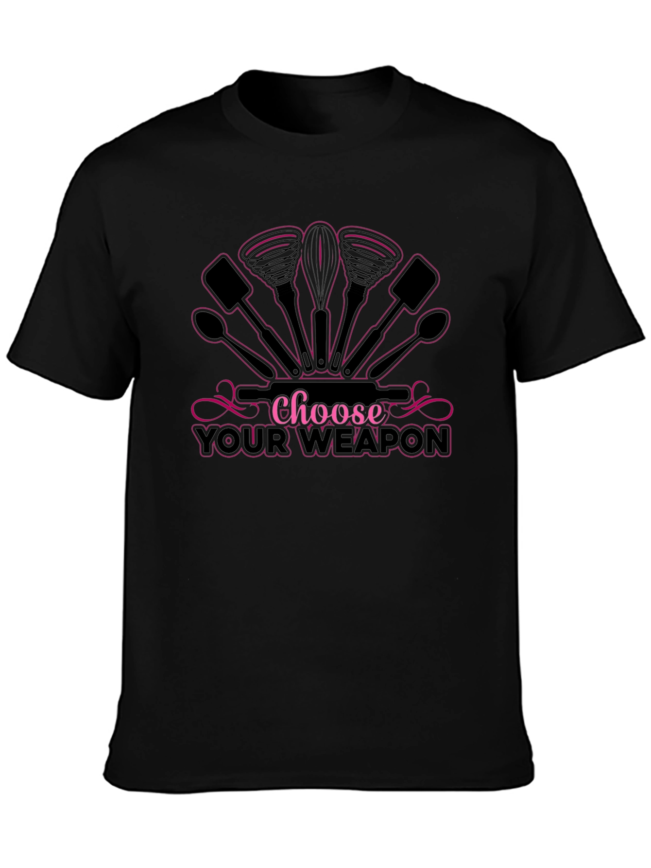 Choose Your Weapon Chef T-Shirt