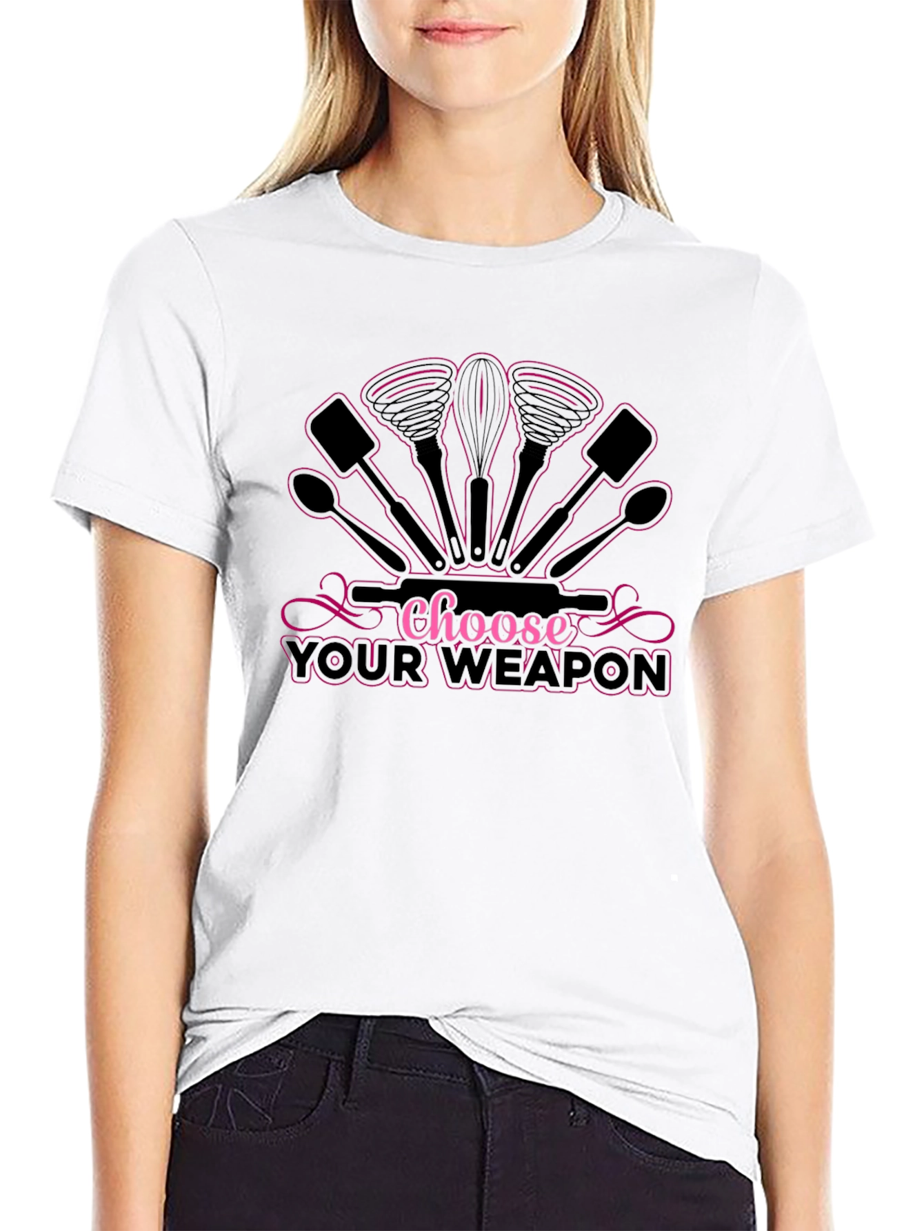 Choose Your Weapon Chef T-Shirt