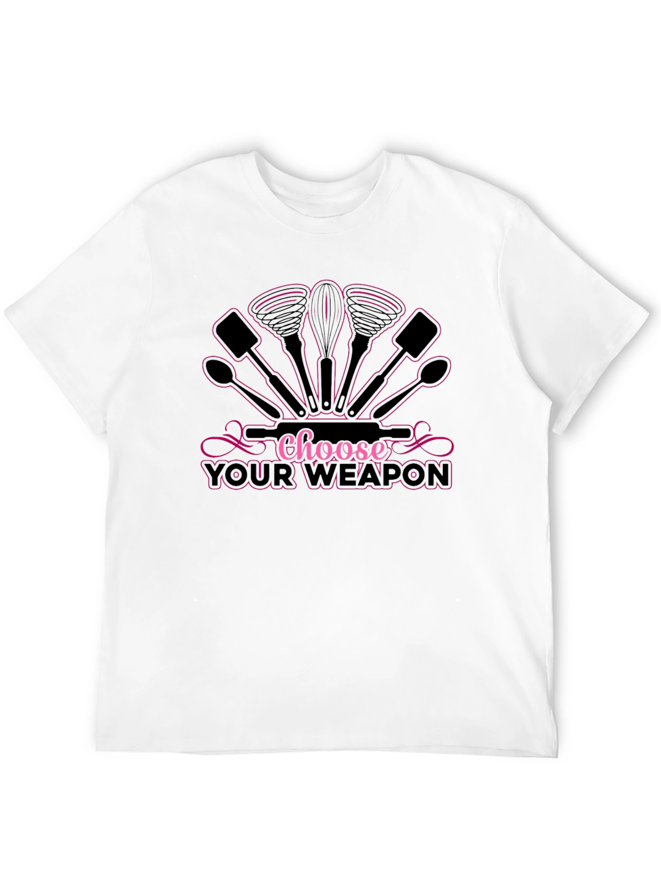 Choose Your Weapon Chef T-Shirt