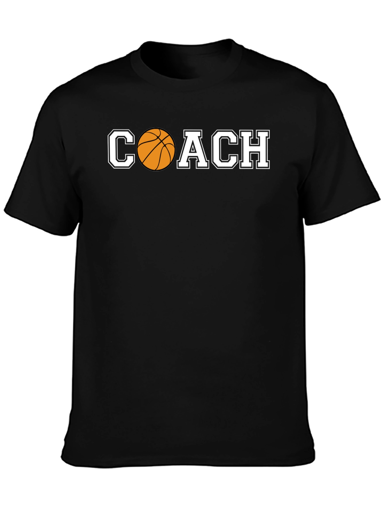 Coach Basketball Graphic T-Shirt