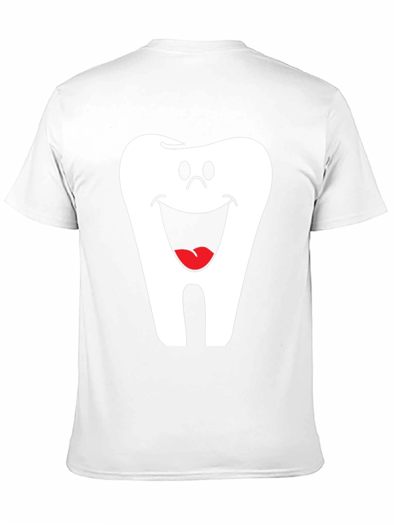 Smiling Tooth Graphic T-Shirt - Dentist Humor Tee