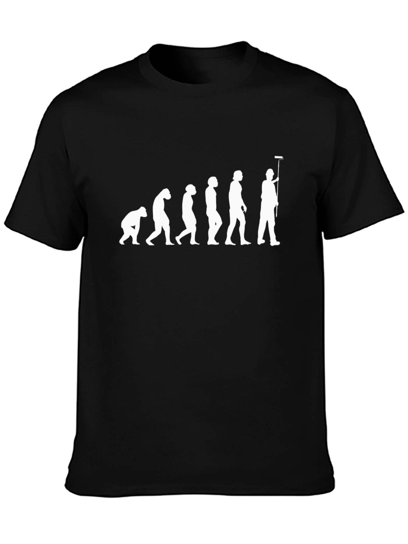 Evolution of a Painter T-Shirt - Black
