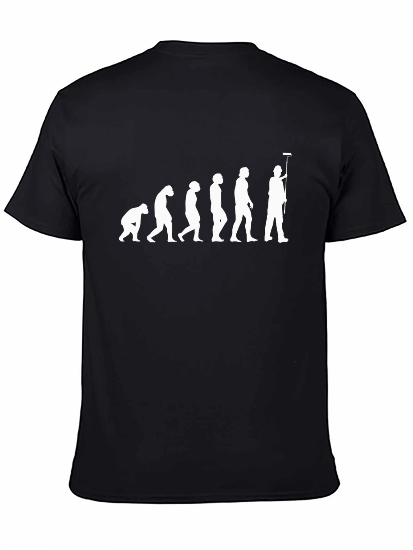 Evolution of a Painter T-Shirt - Black