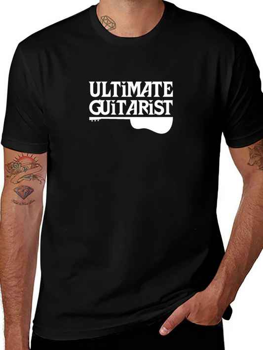 Ultimate Guitarist T-Shirt - Black Cotton Tee