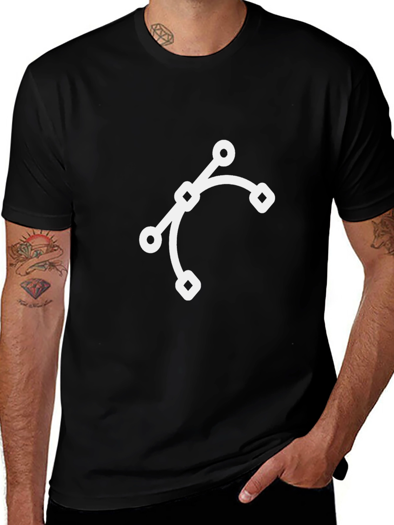Modern Graphic Design T-Shirt