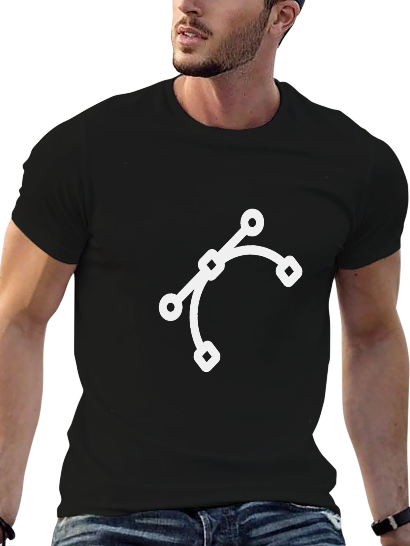 Modern Graphic Design T-Shirt