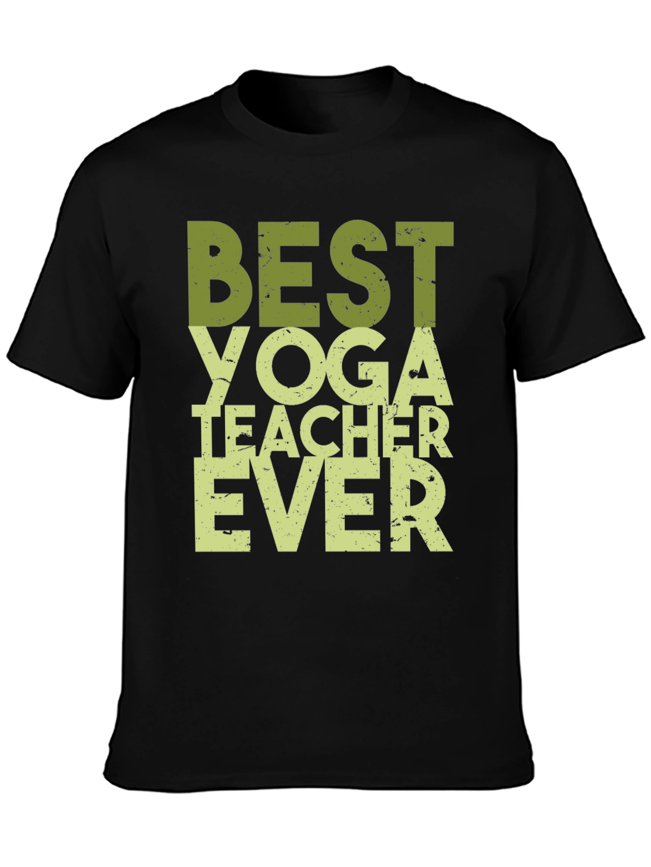 Best Yoga Teacher Ever T-Shirt - Black