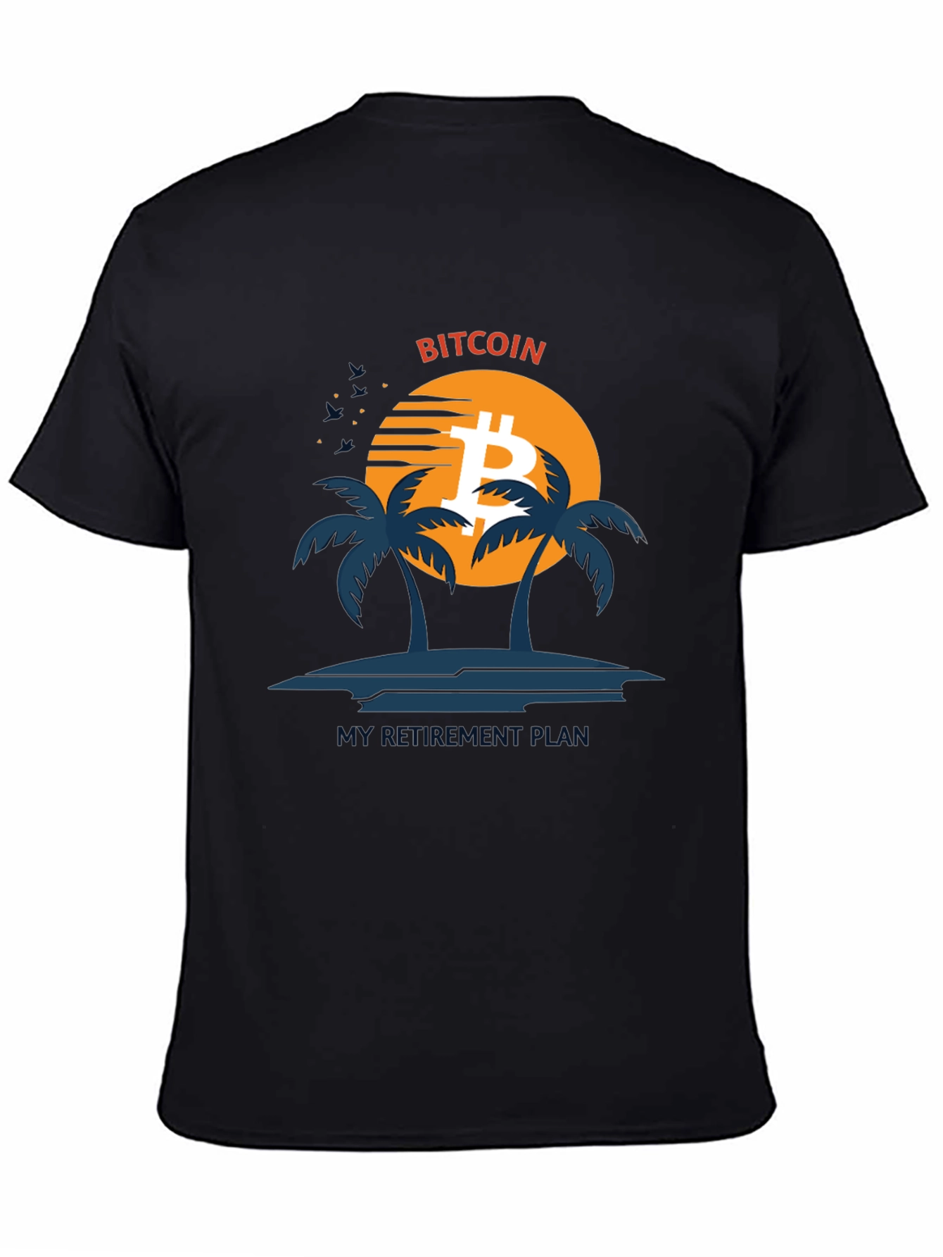 Bitcoin Retirement Plan Graphic Tee
