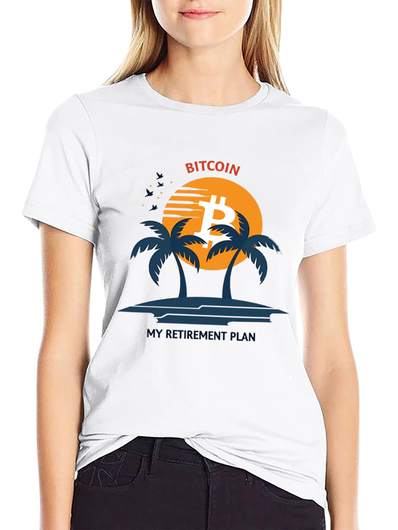 Bitcoin Retirement Plan Graphic Tee