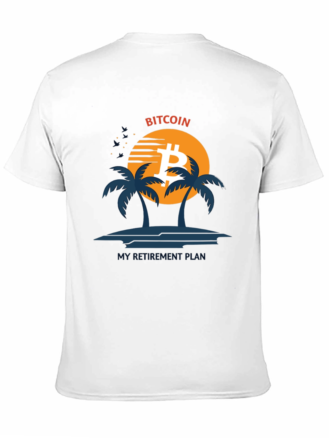 Bitcoin Retirement Plan Graphic Tee