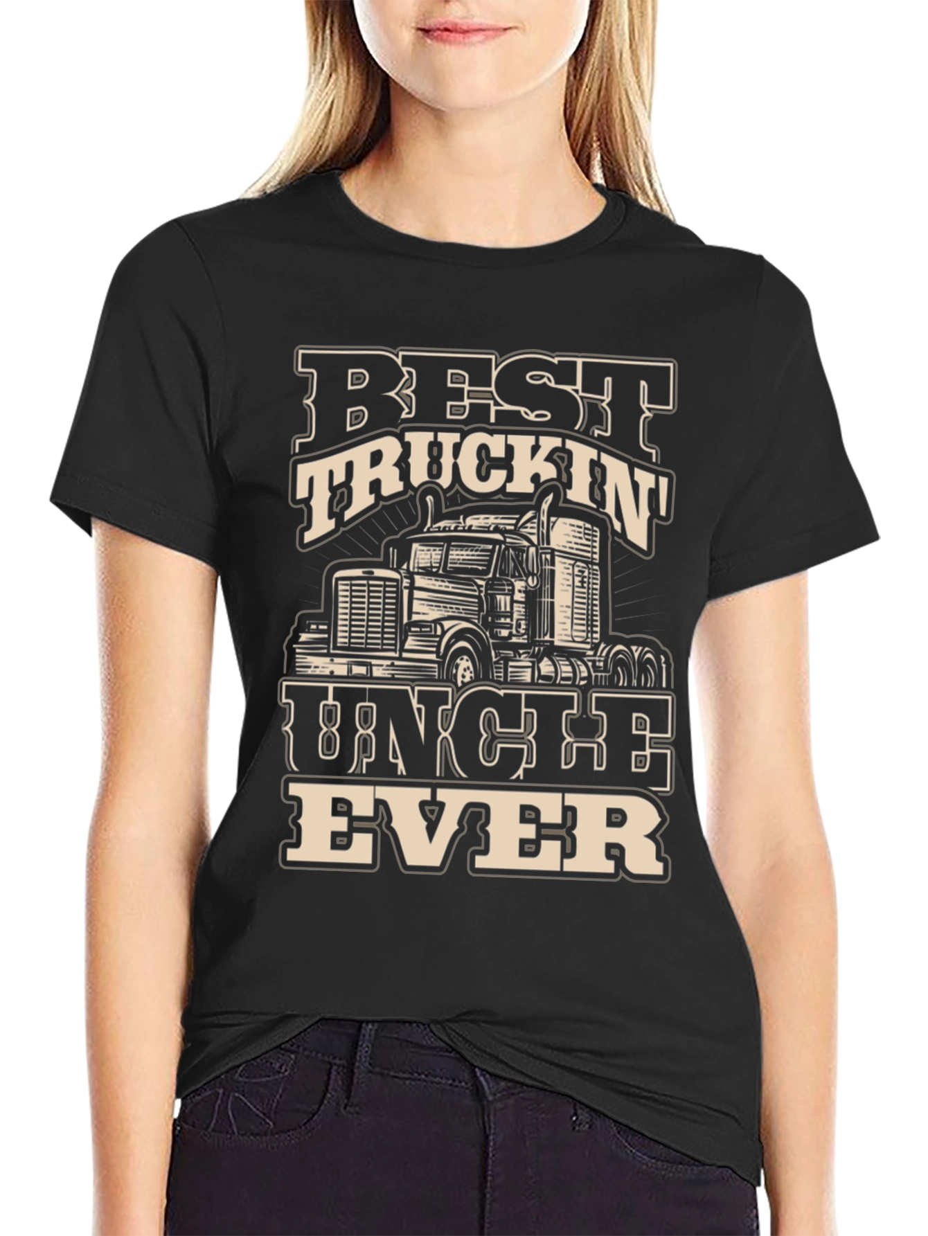 Best Truckin Uncle Ever T-Shirt