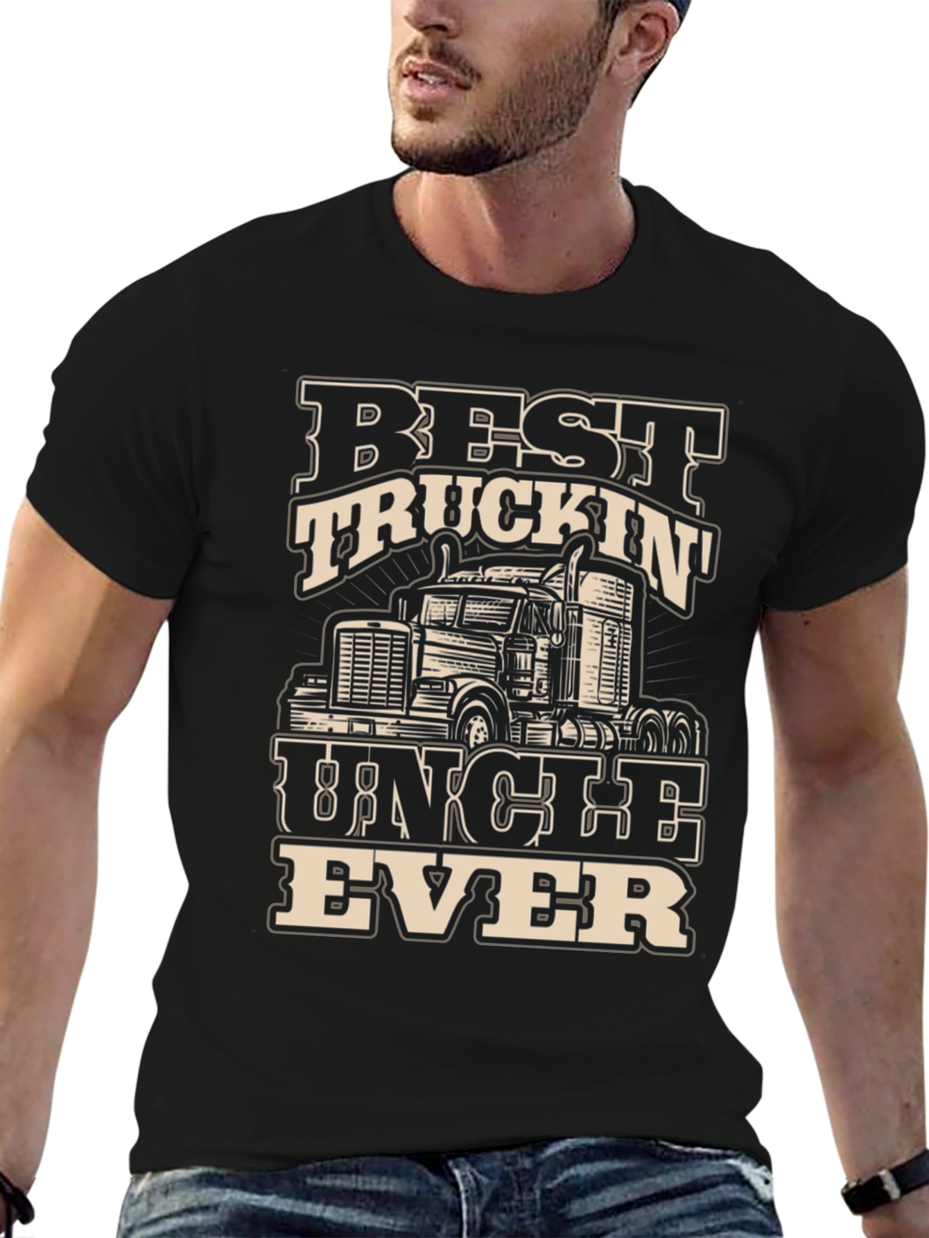 Best Truckin Uncle Ever T-Shirt