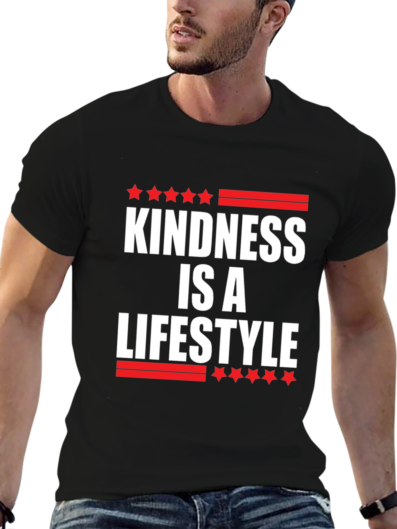 Kindness Is A Lifestyle Graphic T-Shirt