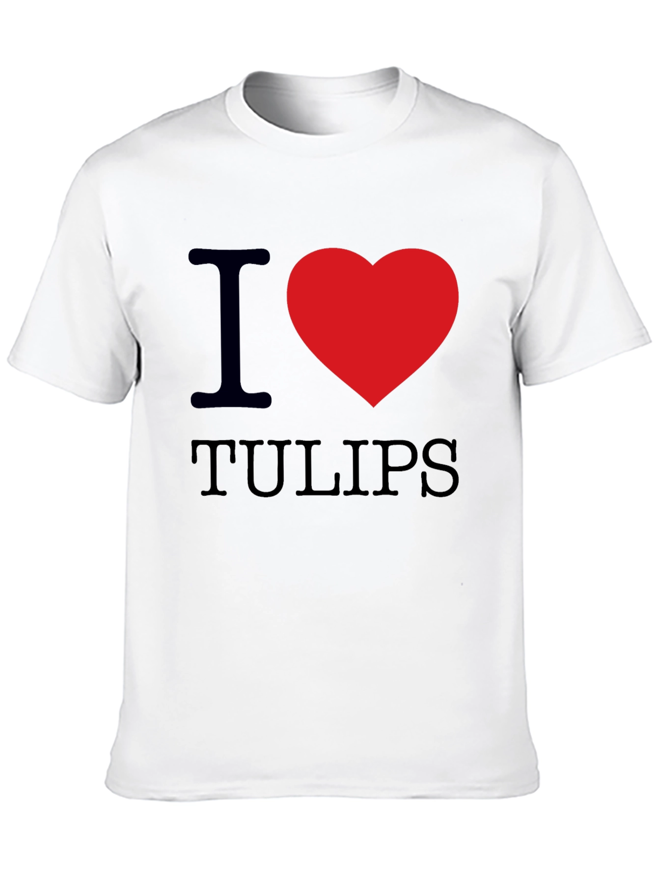 I Heart Tulips Graphic T-Shirt
