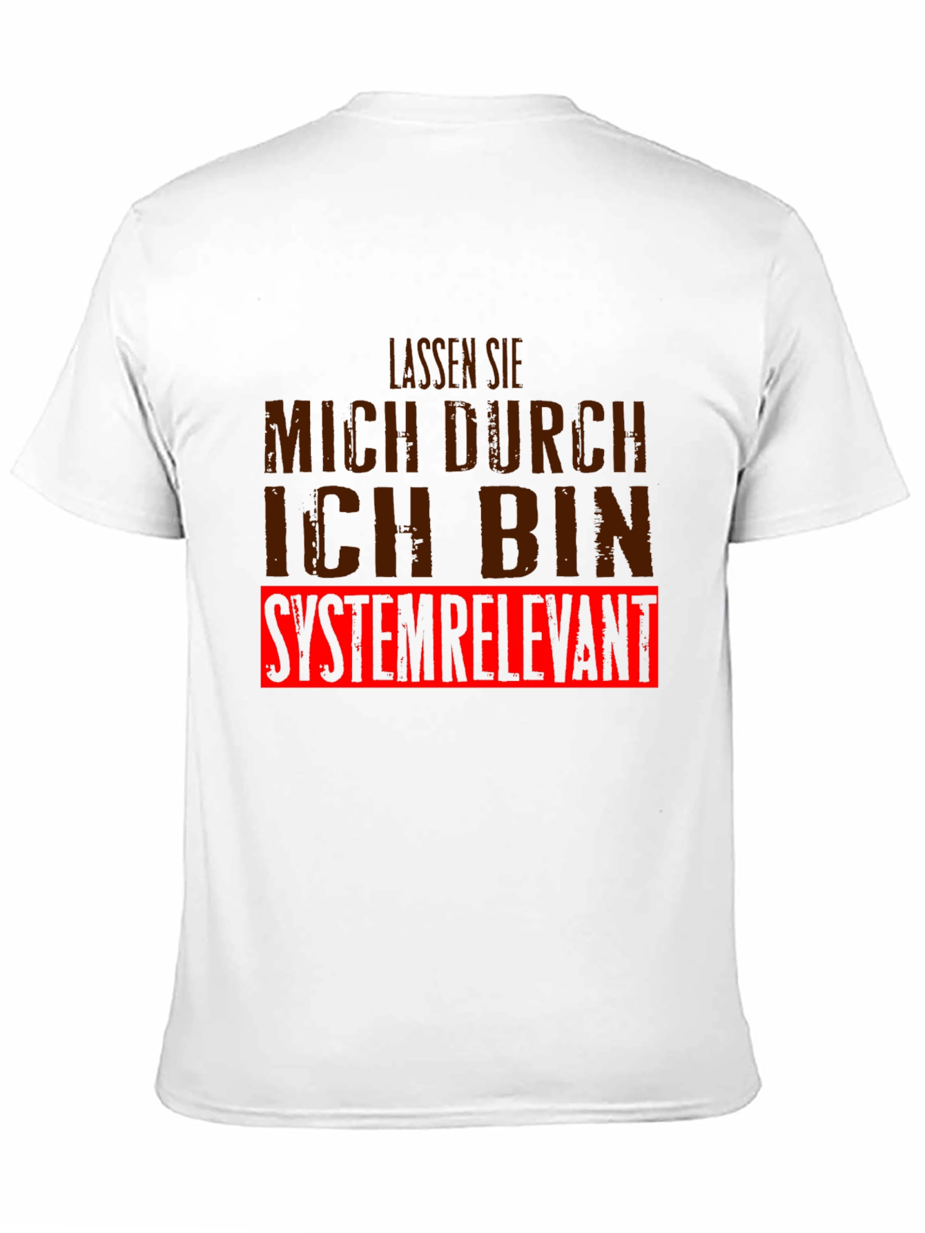Systemrelevant Graphic Tee - Black Cotton T-Shirt