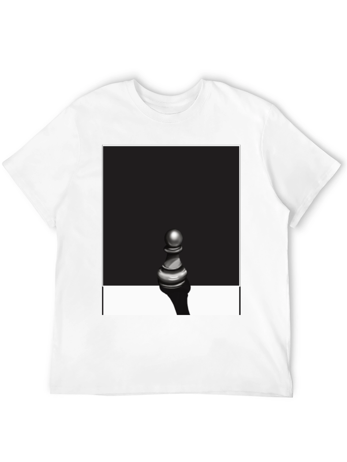 Chess Pawn Graphic Tee - Stylish Unisex T-Shirt
