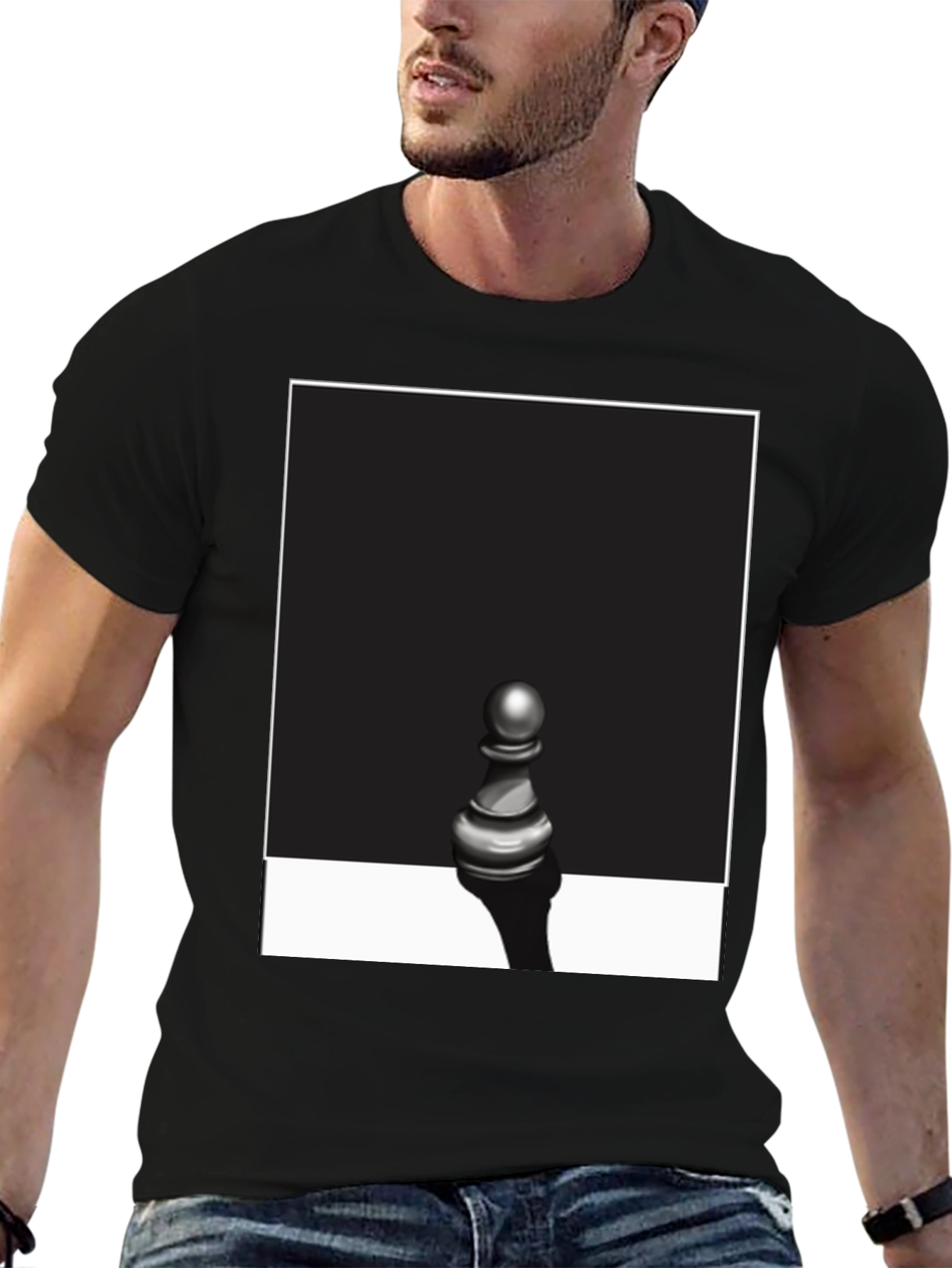 Chess Pawn Graphic Tee - Stylish Unisex T-Shirt