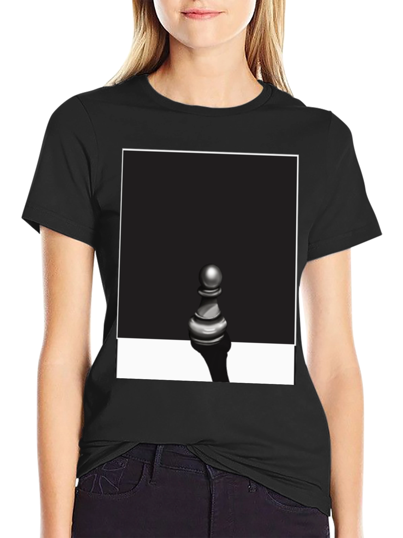 Chess Pawn Graphic Tee - Stylish Unisex T-Shirt