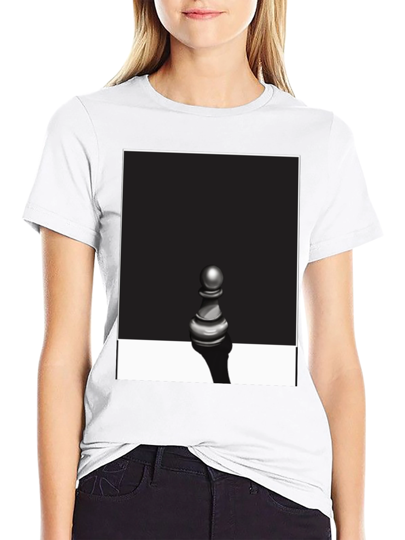 Chess Pawn Graphic Tee - Stylish Unisex T-Shirt