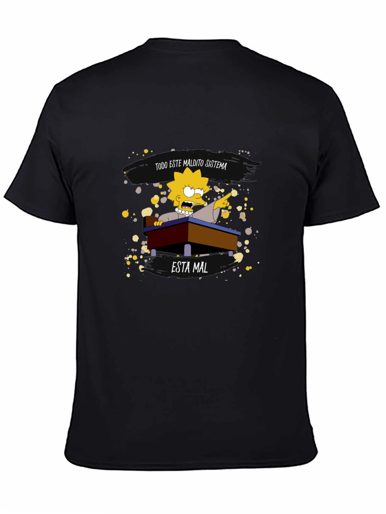 Lisa Simpson Todo Este Maldito Graphic Tee