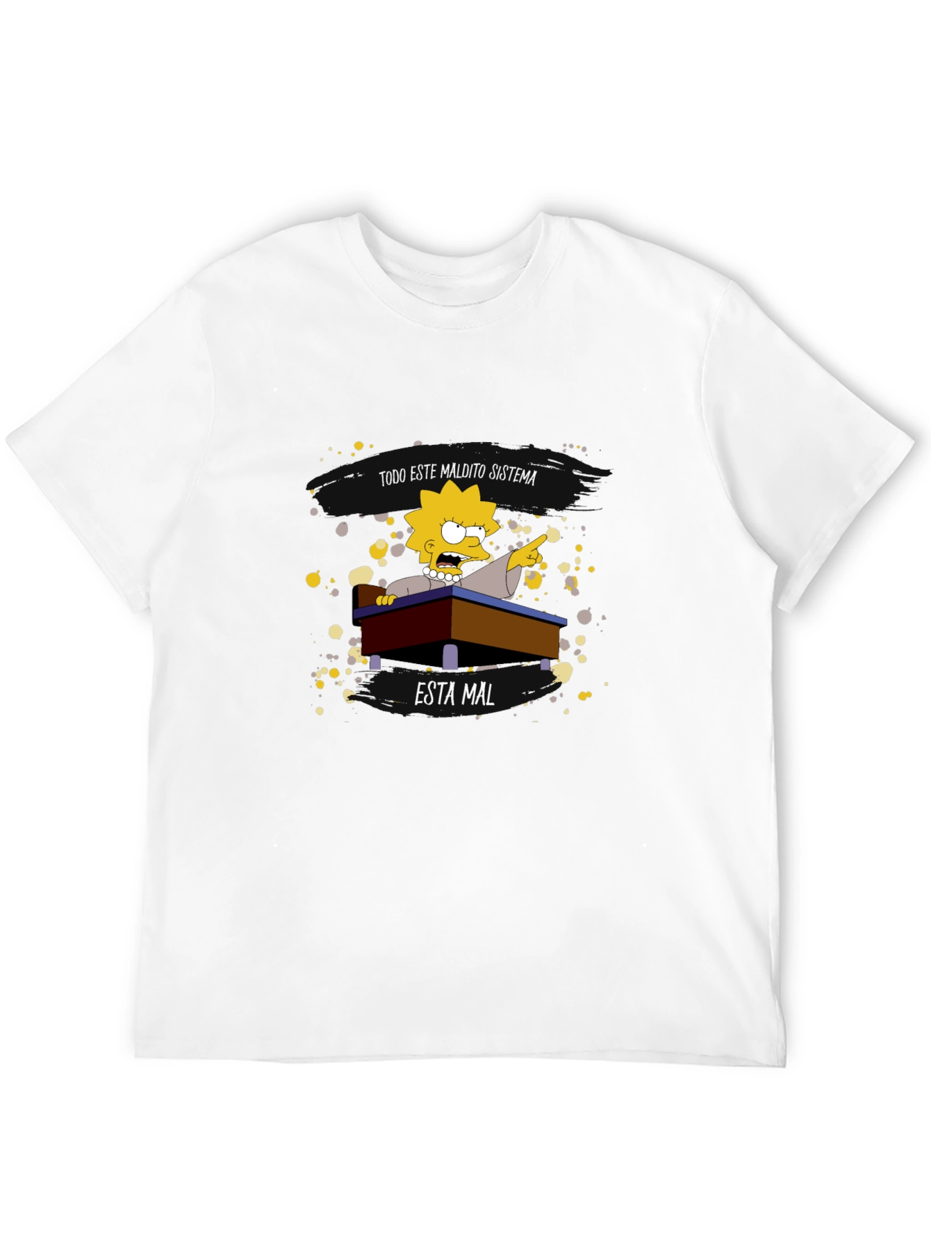 Lisa Simpson Todo Este Maldito Graphic Tee