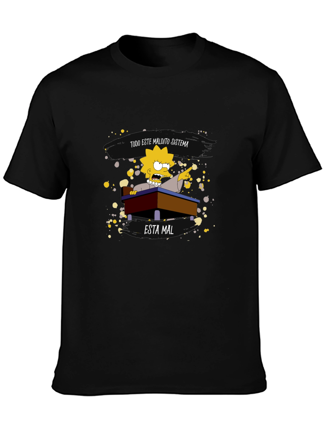 Lisa Simpson Todo Este Maldito Graphic Tee