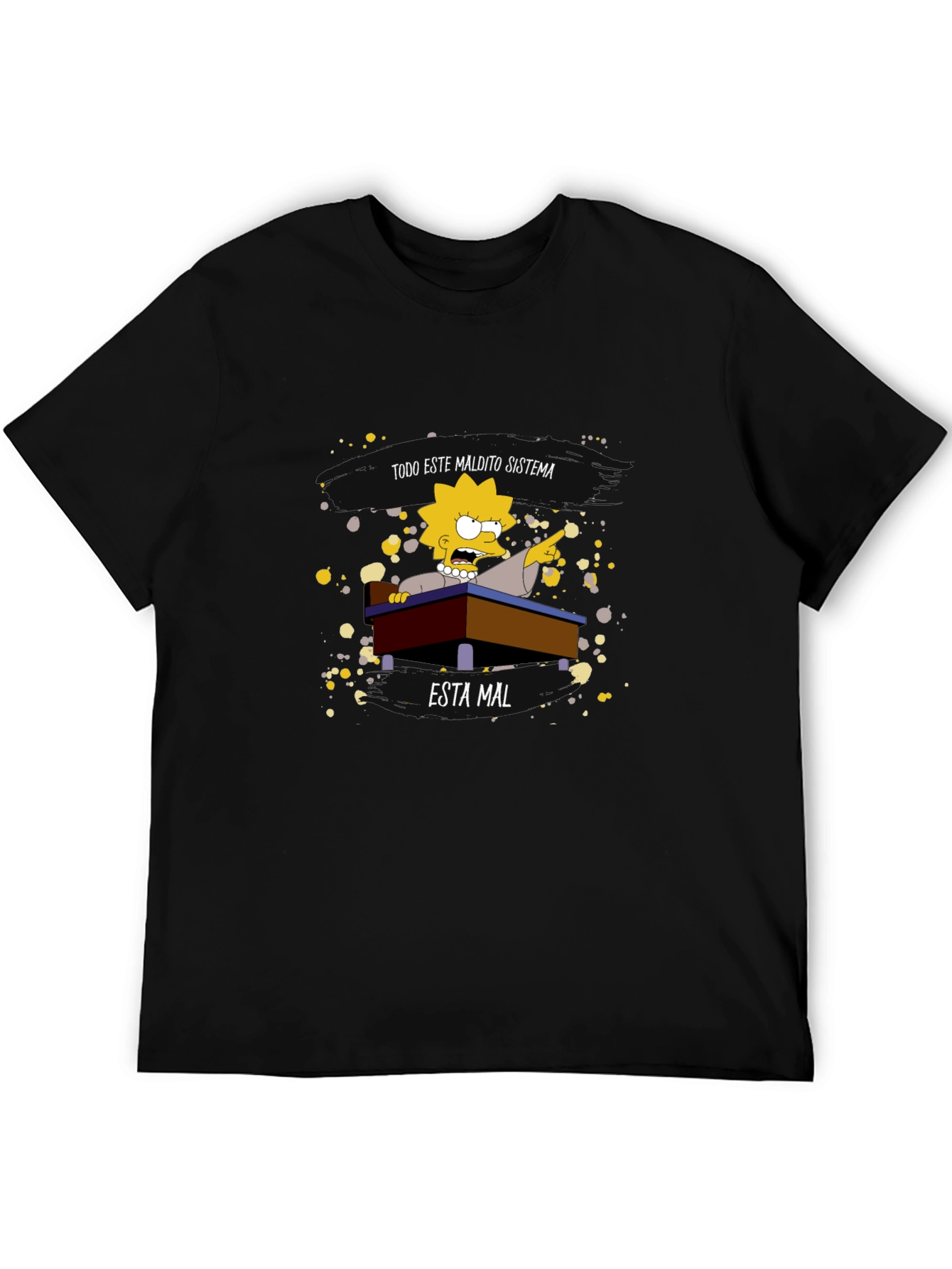 Lisa Simpson Todo Este Maldito Graphic Tee