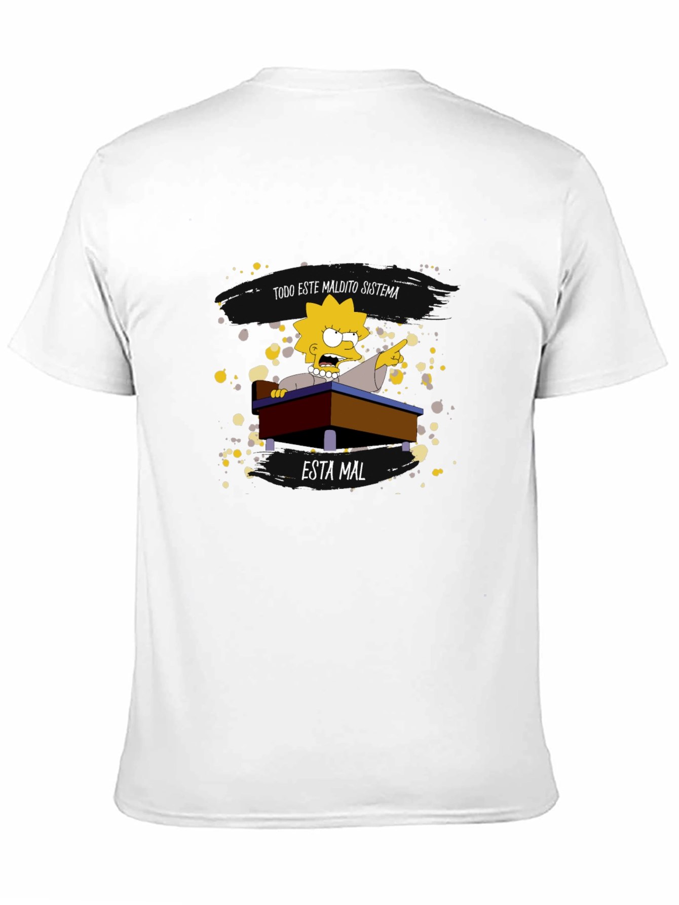 Lisa Simpson Todo Este Maldito Graphic Tee