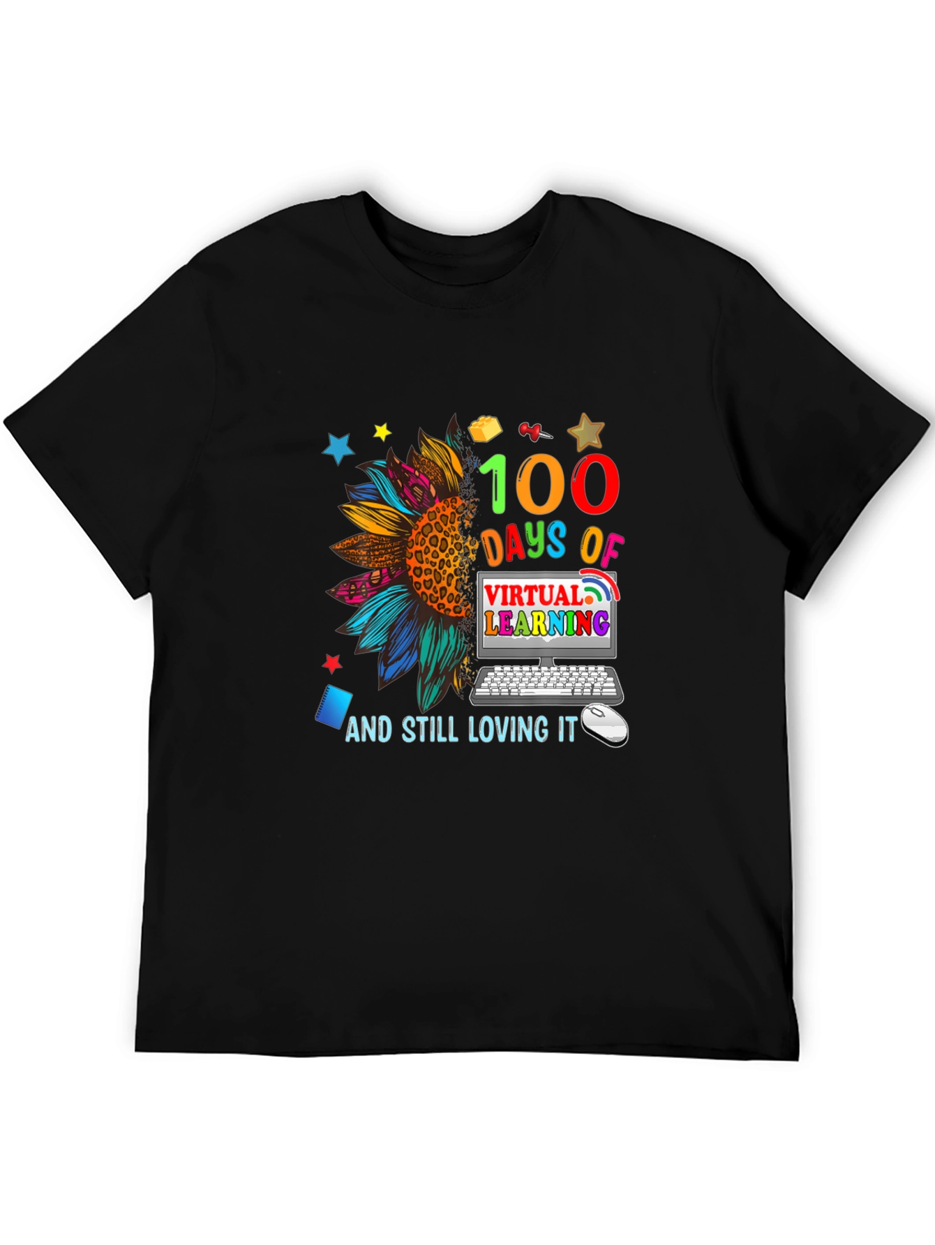 100 Days Virtual Learning T-Shirt