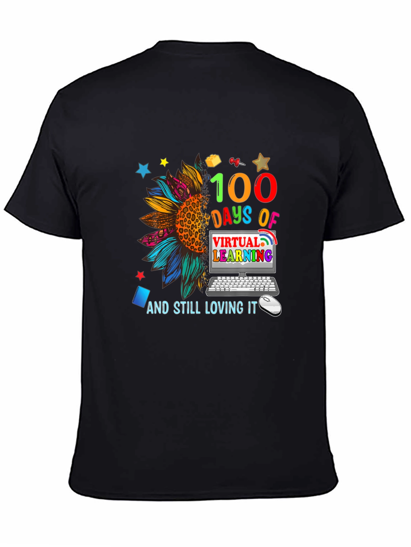 100 Days Virtual Learning T-Shirt