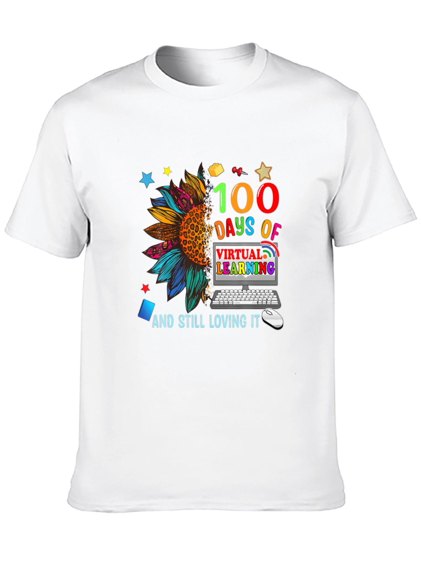 100 Days Virtual Learning T-Shirt