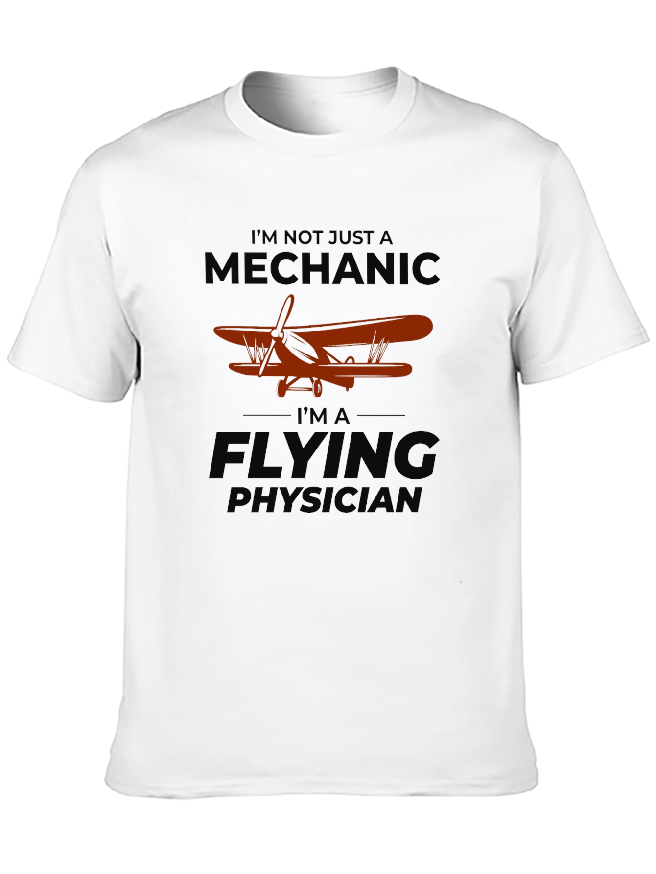 Flying Physician T-Shirt - Aviation Doctor Tee