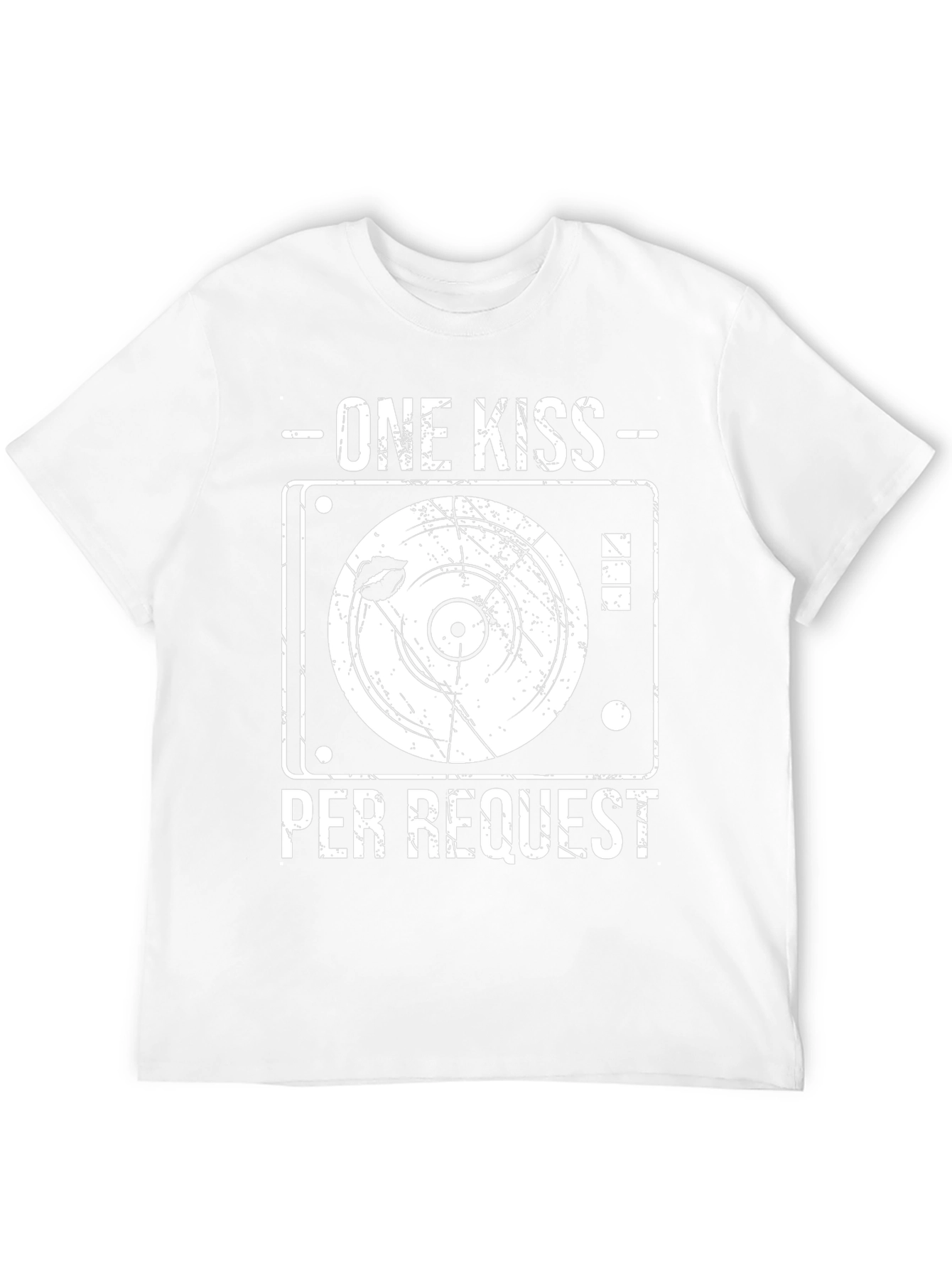 One Kiss Per Request DJ T-Shirt
