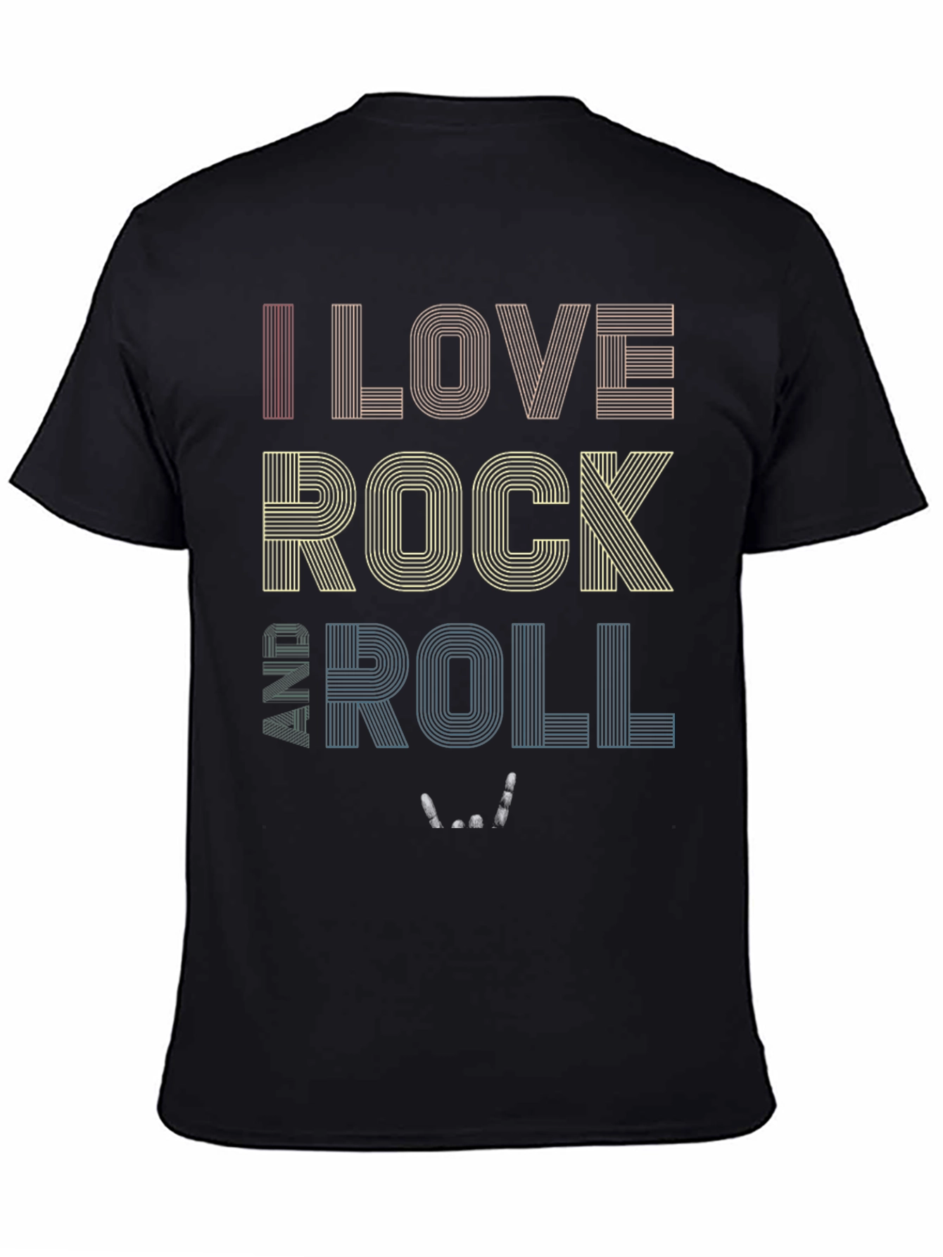 I Love Rock and Roll Graphic T-Shirt