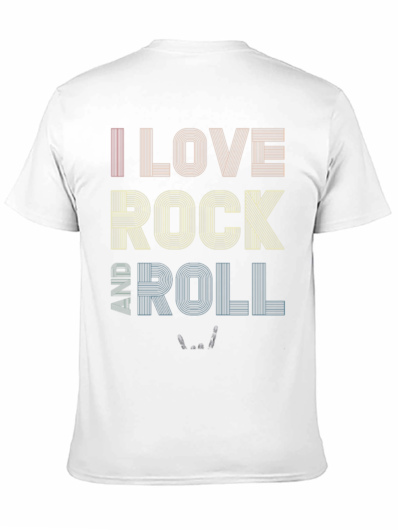 I Love Rock and Roll Graphic T-Shirt