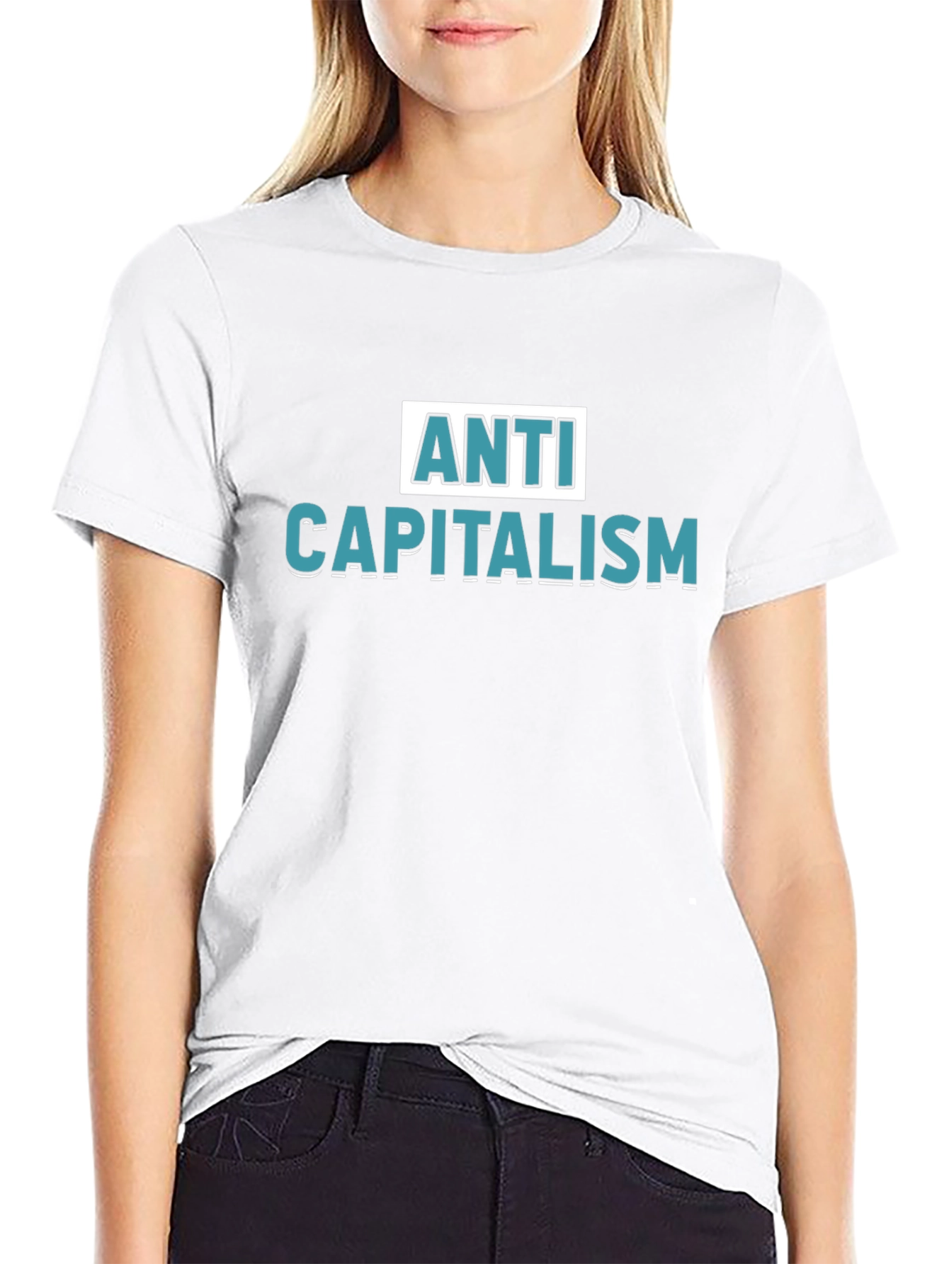 Anti-Capitalism Graphic Tee - Bold Statement Shirt