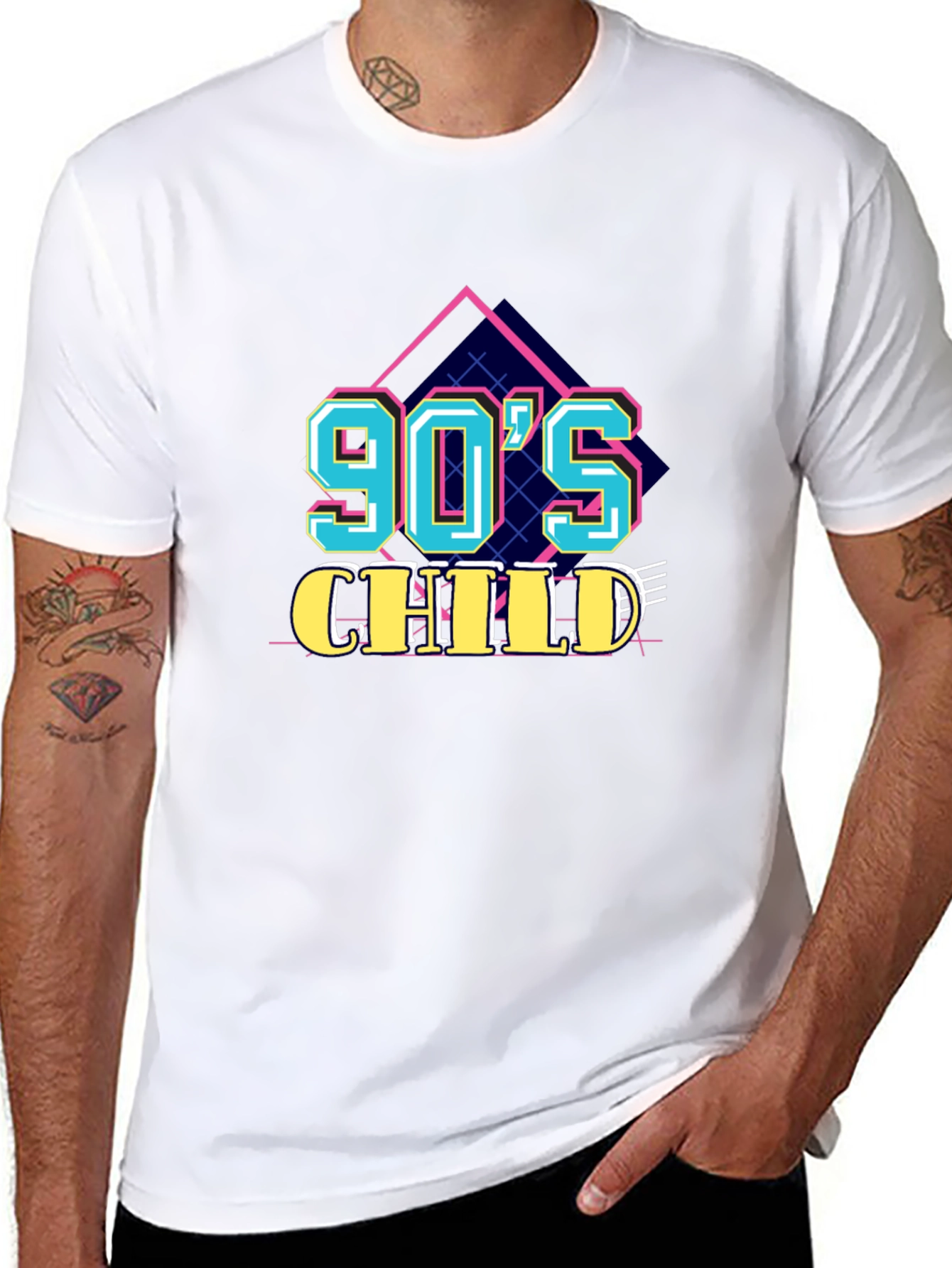 90s Child Graphic Tee - Retro Style